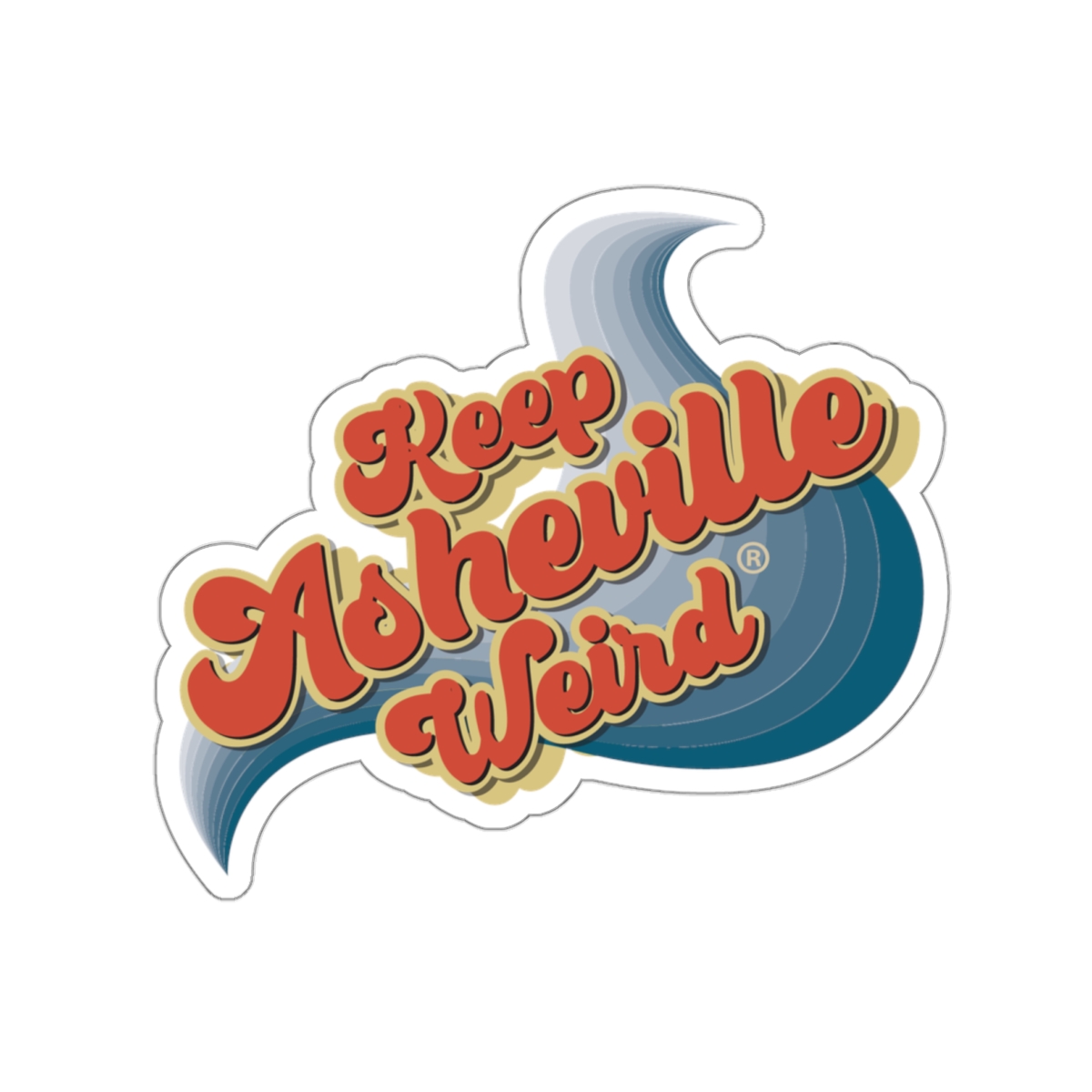 Keep Asheville Weird® Decal 3